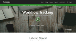 Desktop Screenshot of labtrac.com