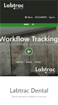 Mobile Screenshot of labtrac.com
